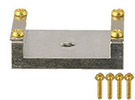 EM-Tec SC2R Proben-Klemmhalter für REM mit Vertiefung, 25 x 15 mm Probenfläche, M4